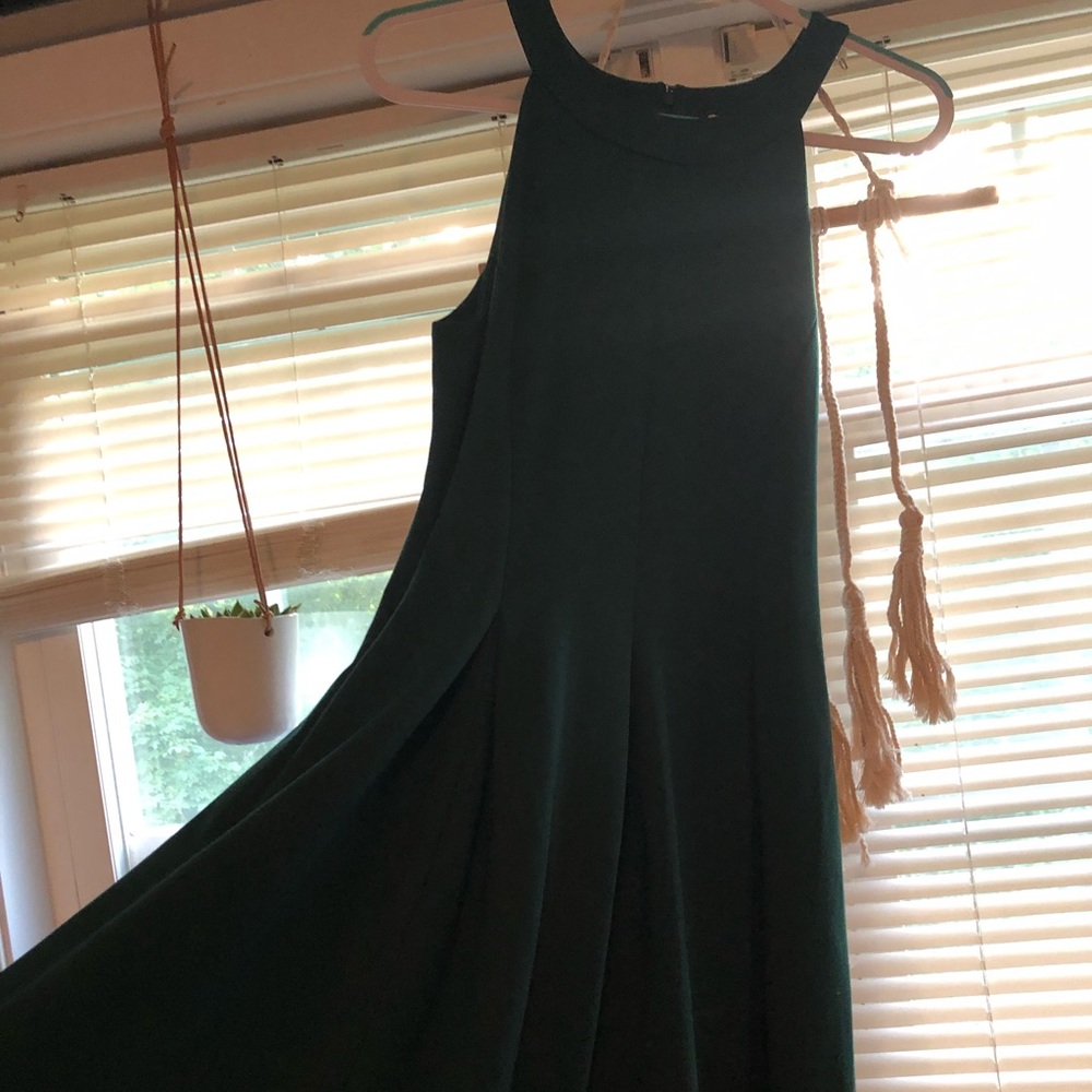 Vintage style green dress.